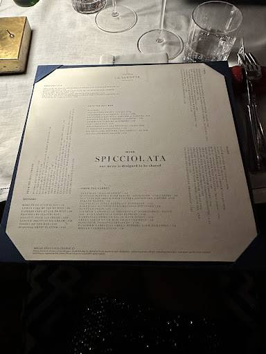 Menu di Osteria La Segreta 