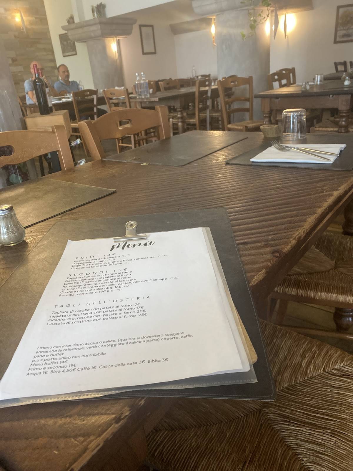 Menu di Osteria Urbana 