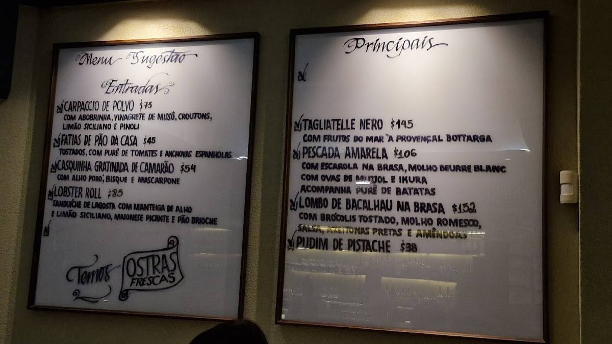Osti cardápio