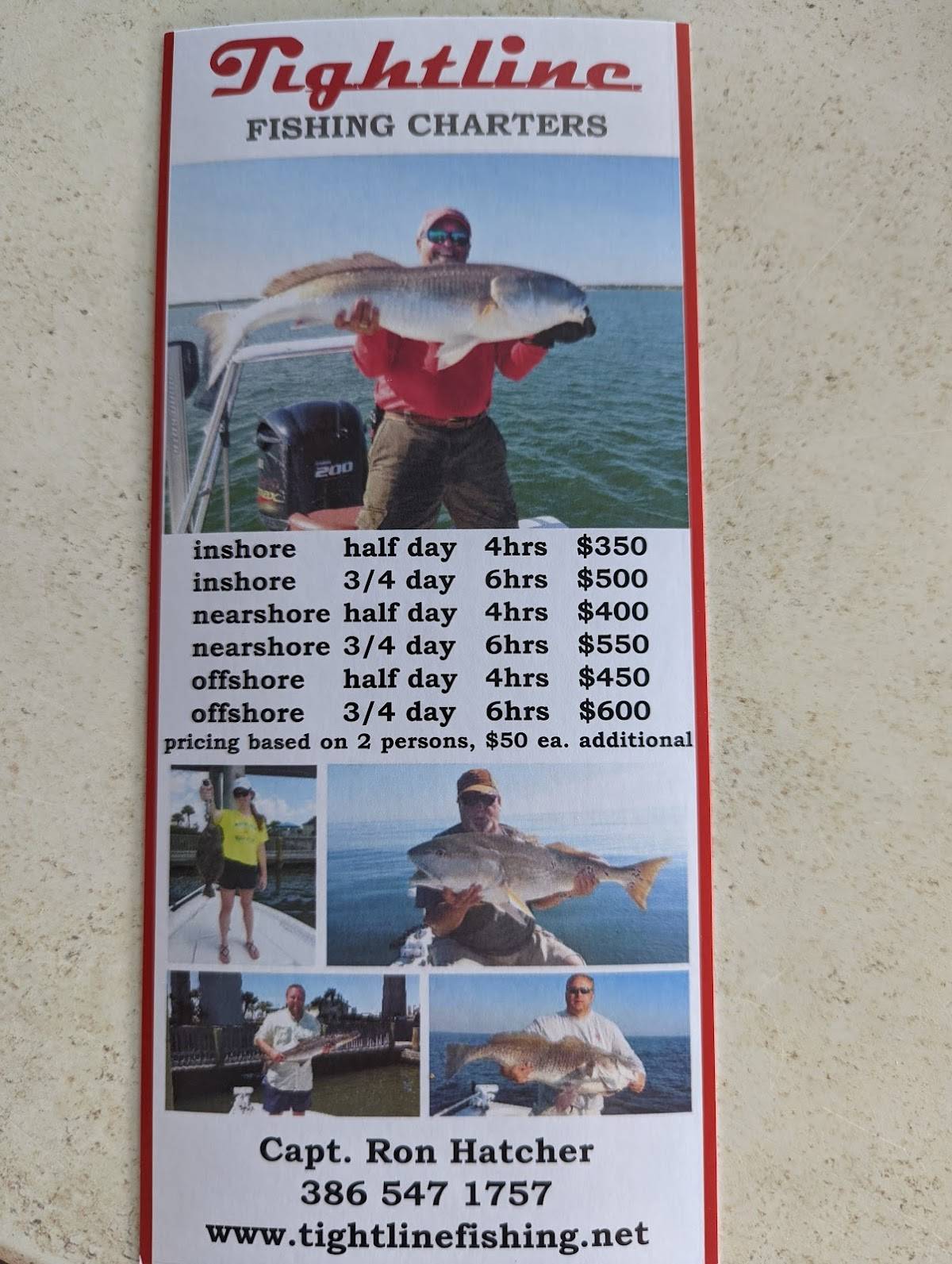 Menu at Our Deck Down Under restaurant, Port Orange
