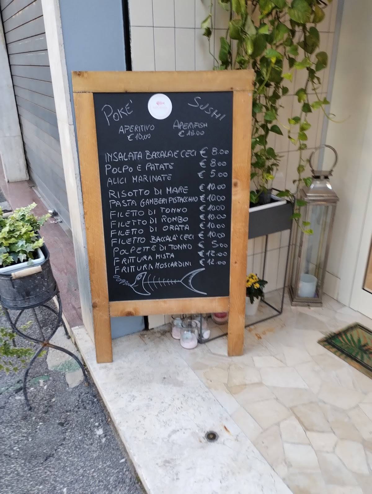 Menu de Paporosa Fish e Co.