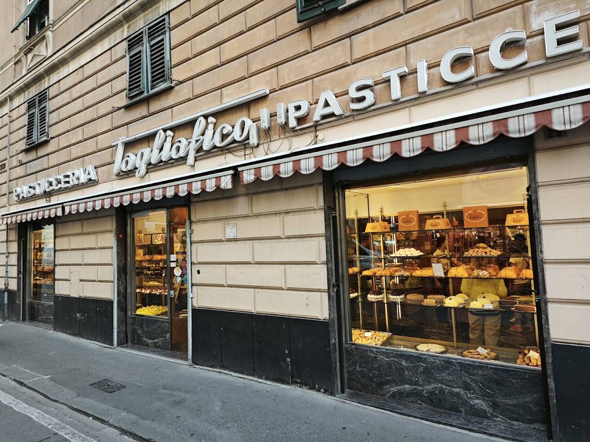 Menu di Pasticceria Tagliafico 