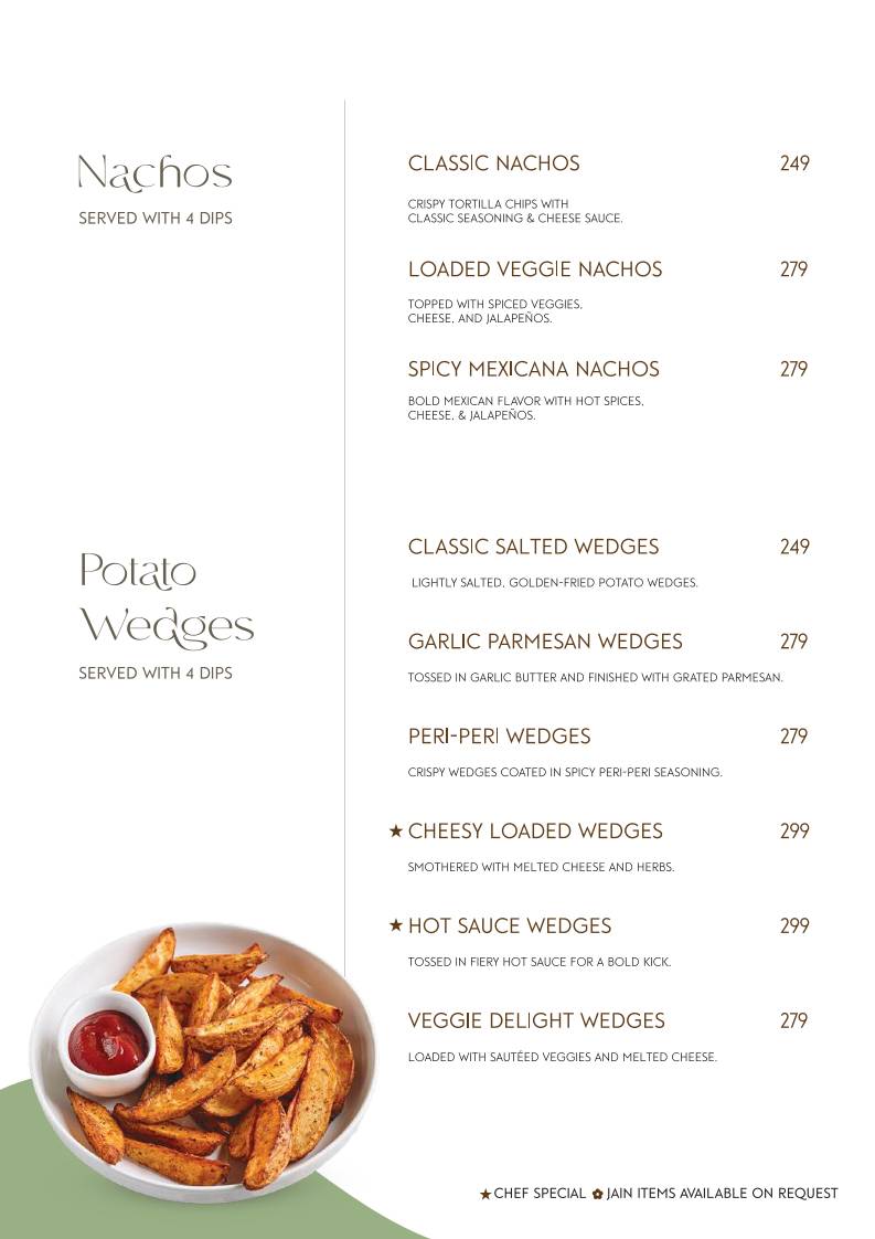 Pefeteria - Gujarat's 1st Pet Cafe menu