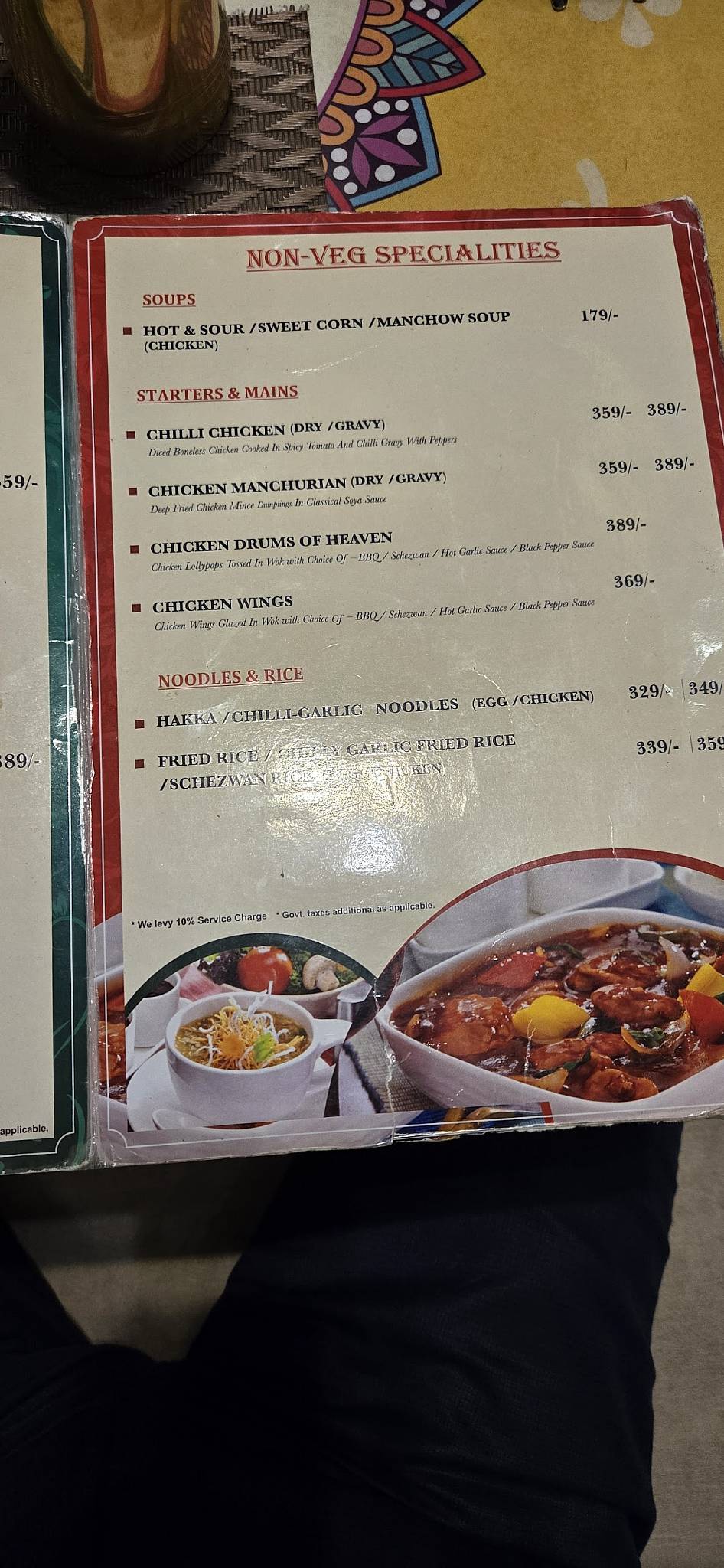 Pind Balluchi Gaur City Mall Noida menu