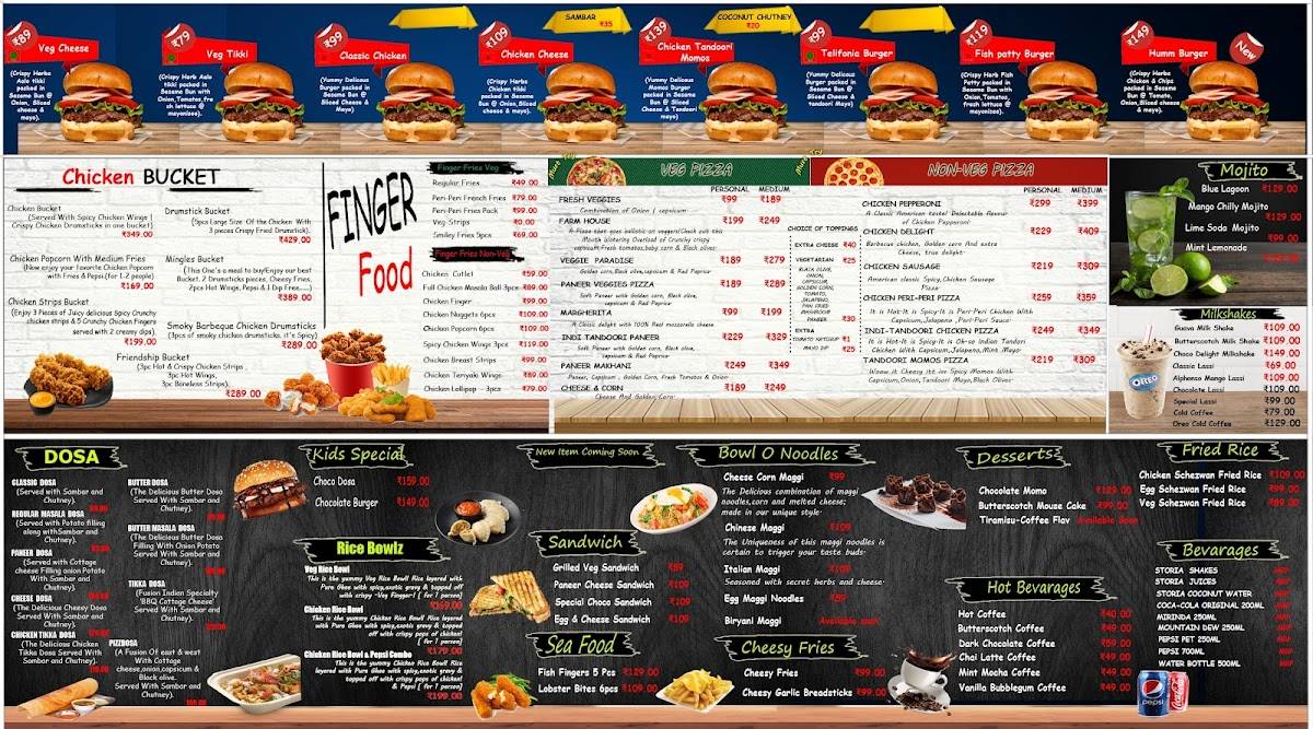 PizzNdos Let's Eat HAFLONG menu