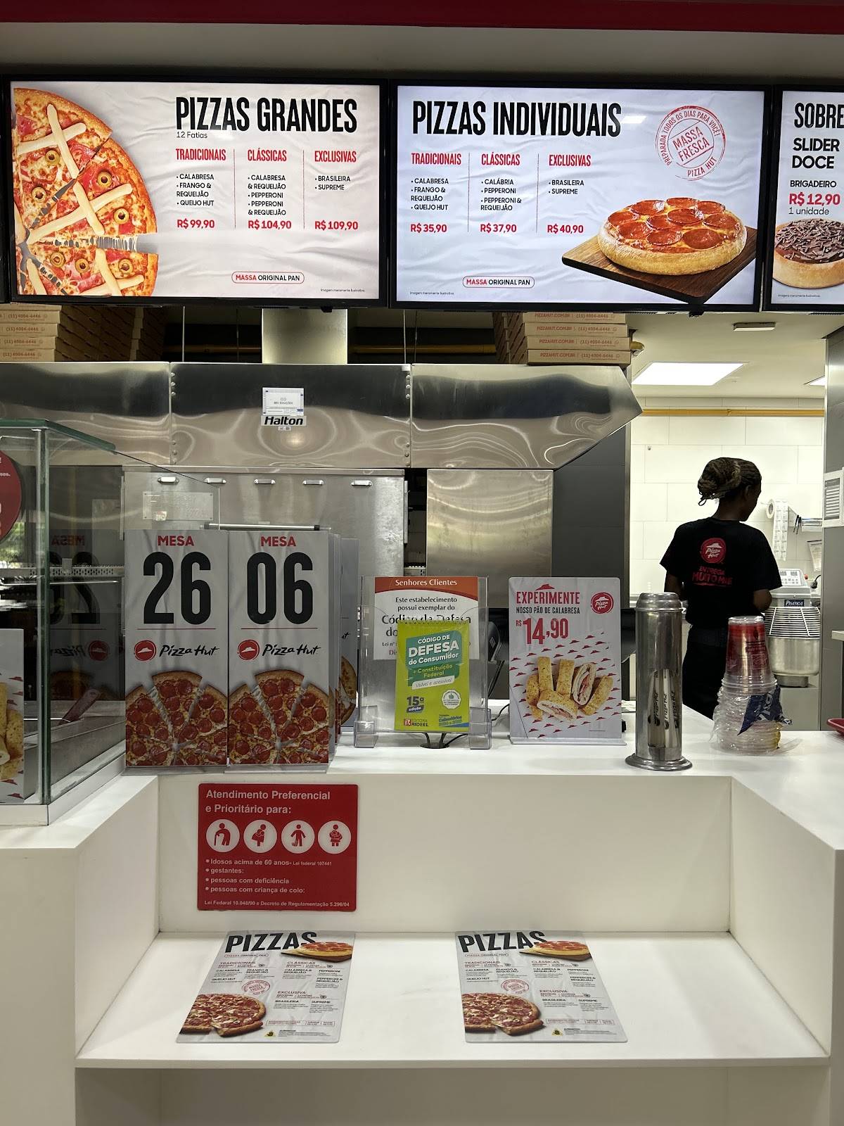 Pizza Hut - Rede Frango Assado cardápio