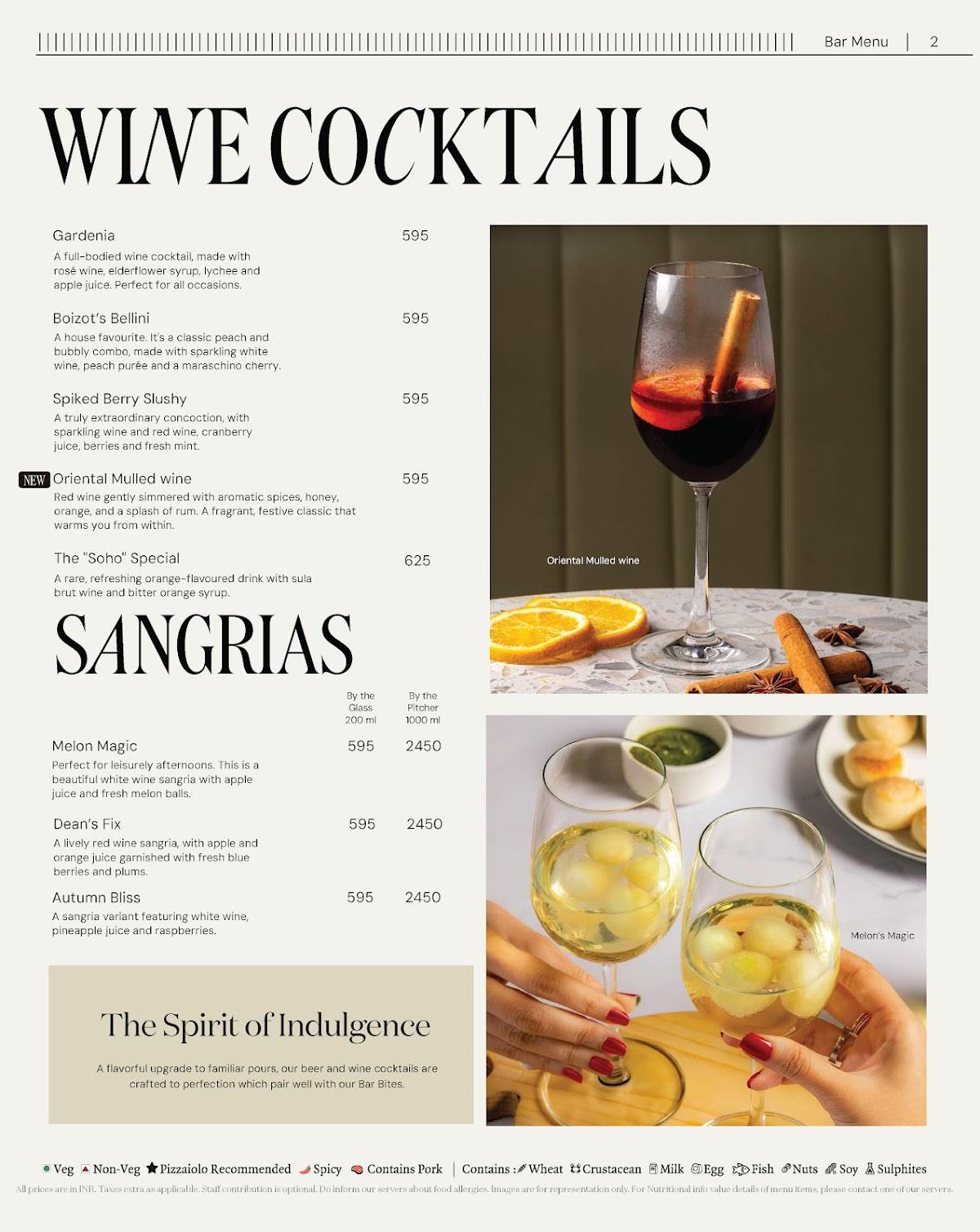 PizzaExpress Indiranagar menu