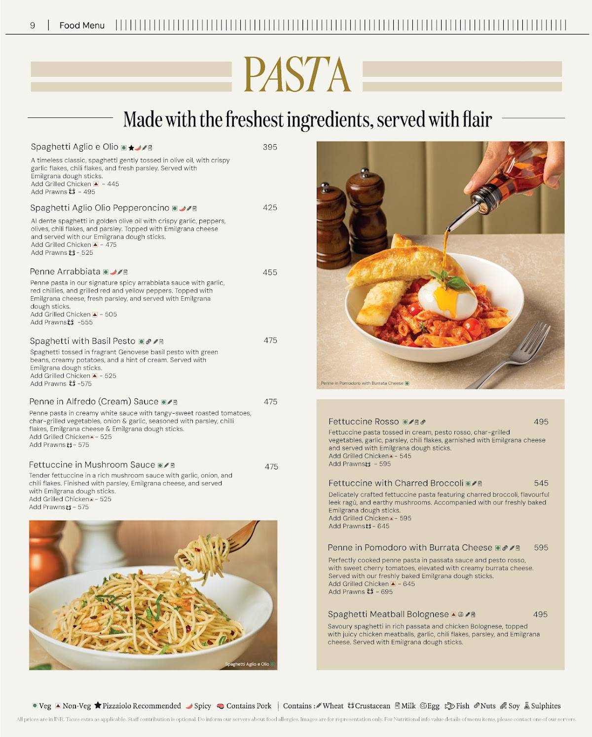 PizzaExpress Indiranagar menu
