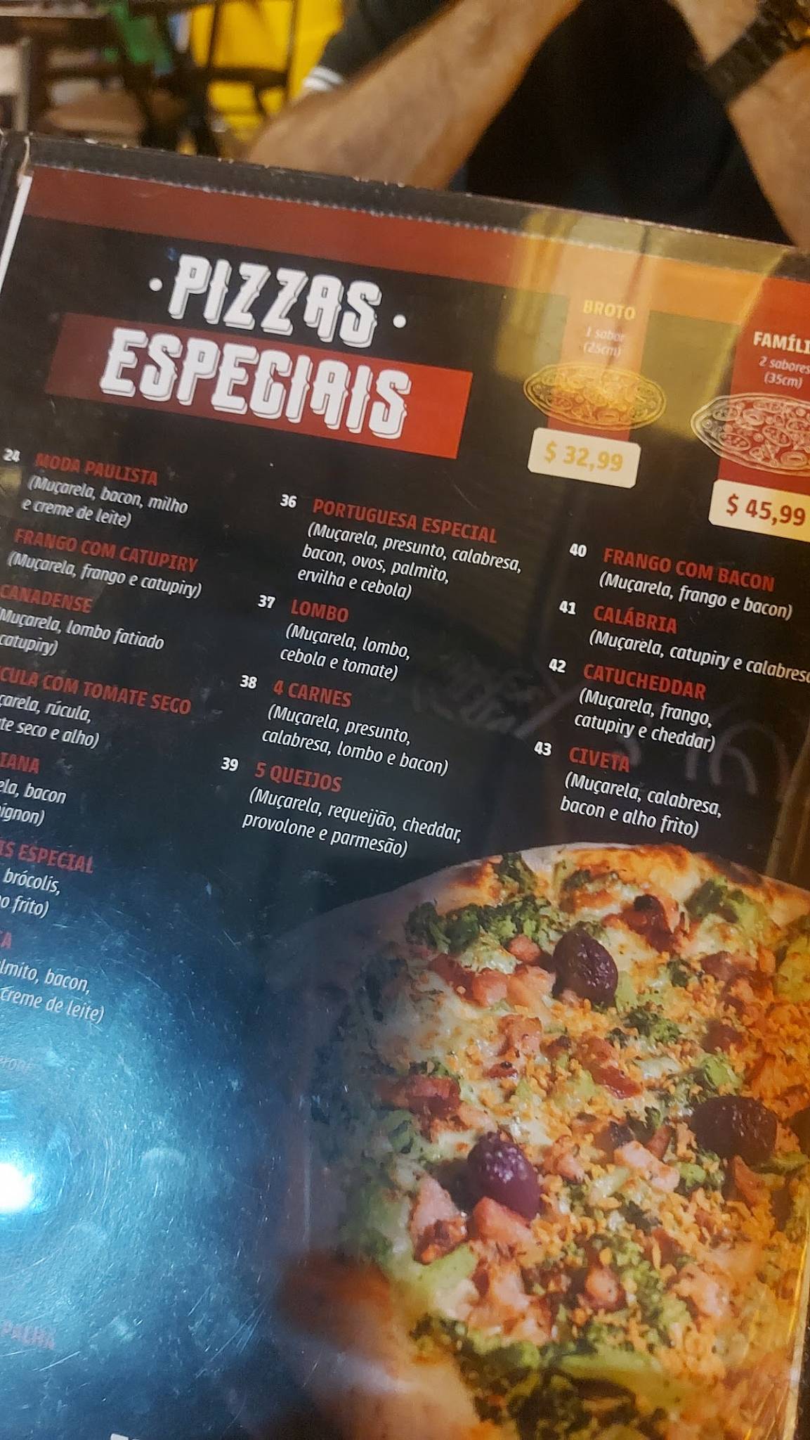 Pizzaria Du Bono cardápio