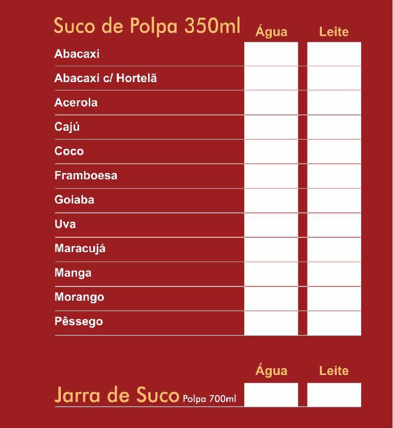 Pizzaria Holandês cardápio