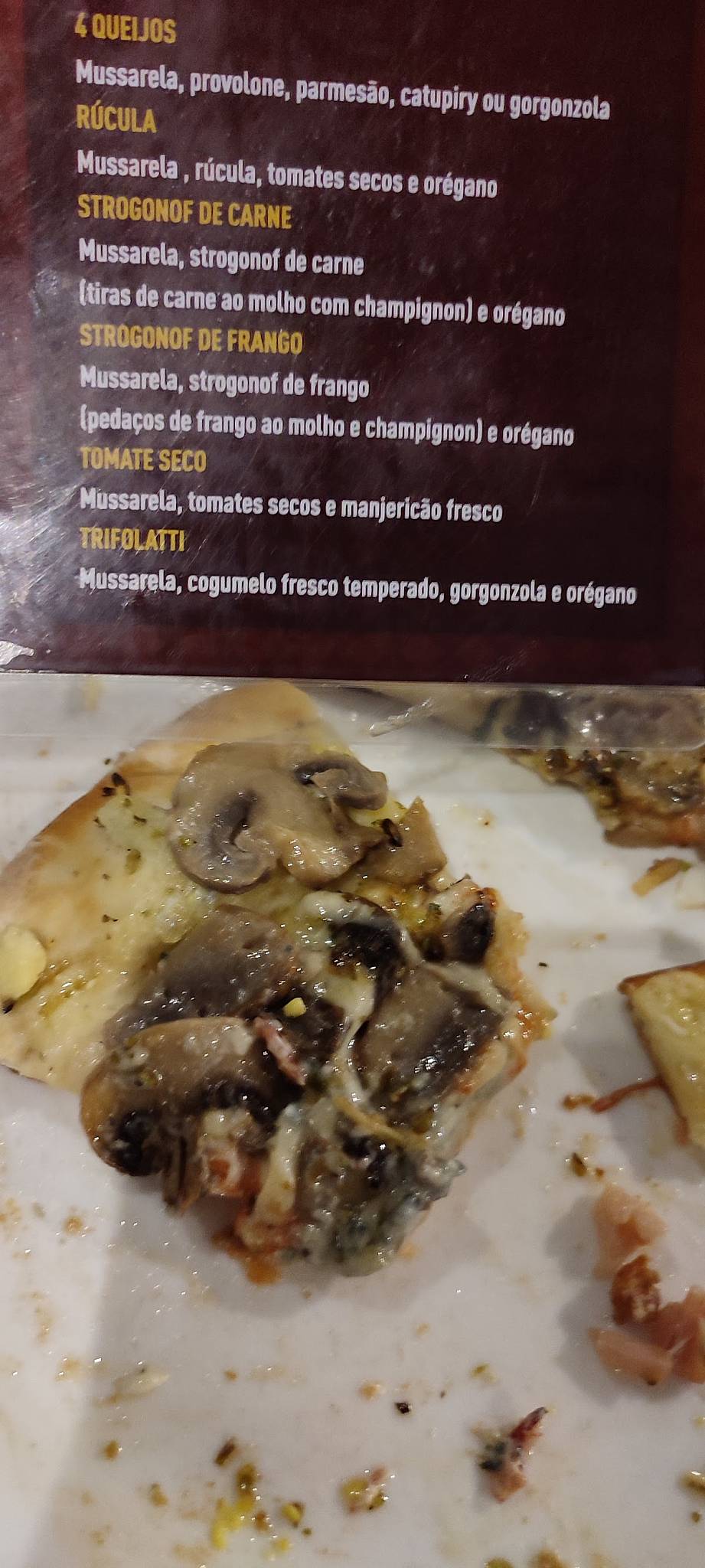 Pizzaria Mercatu Gourmet cardápio