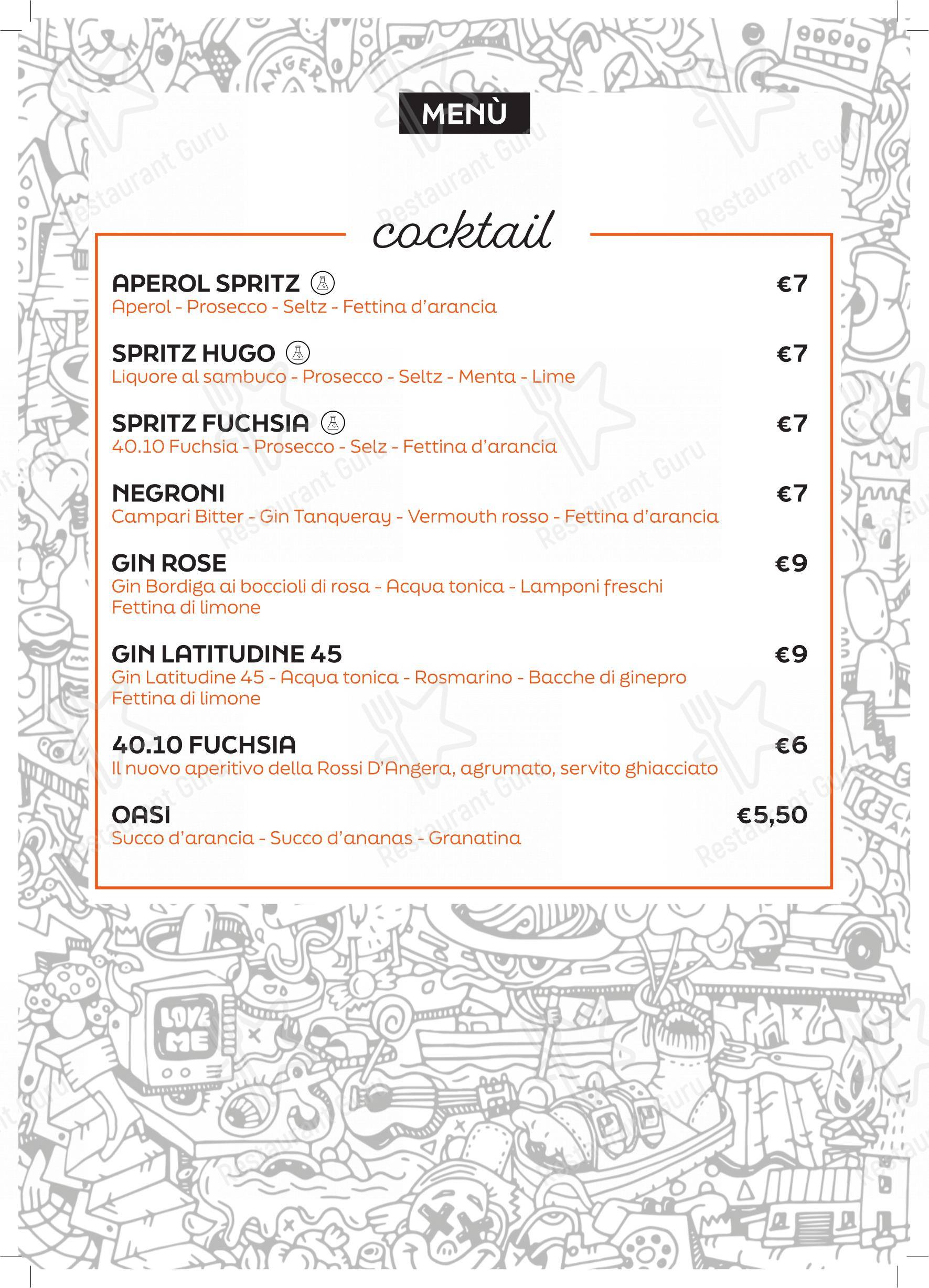 Menu per Pizzeria Damino in Angera