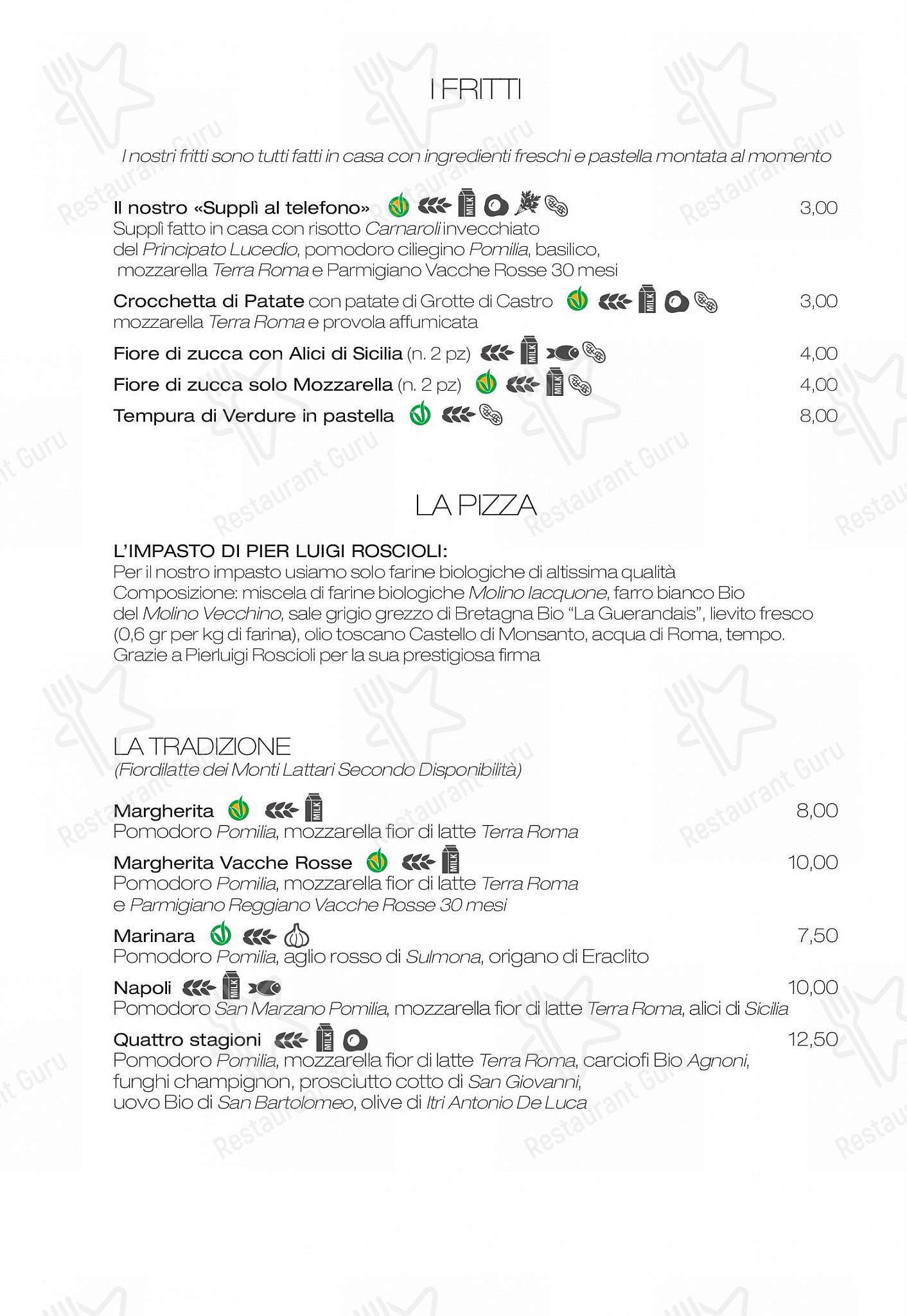 Drink menu per Emma in Roma