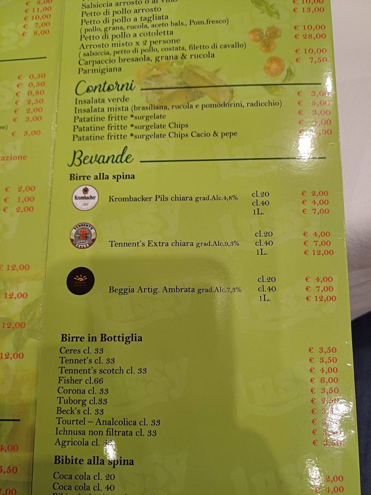 Menu di Lussy 