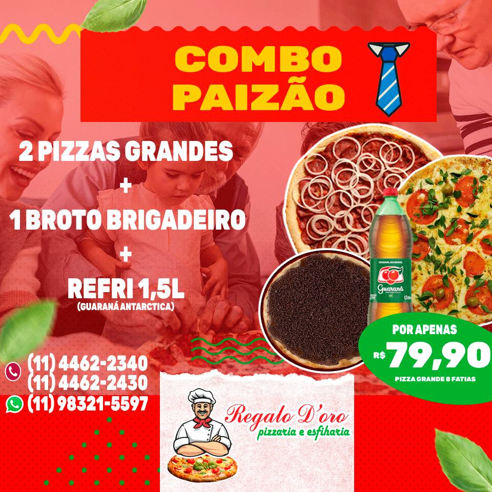 Pizzeria Regalo D'oro cardápio