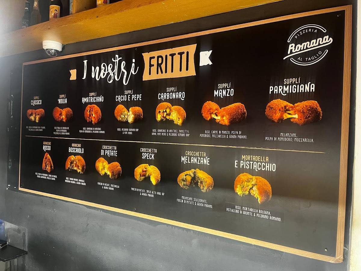 Menu di Romana Pizza 