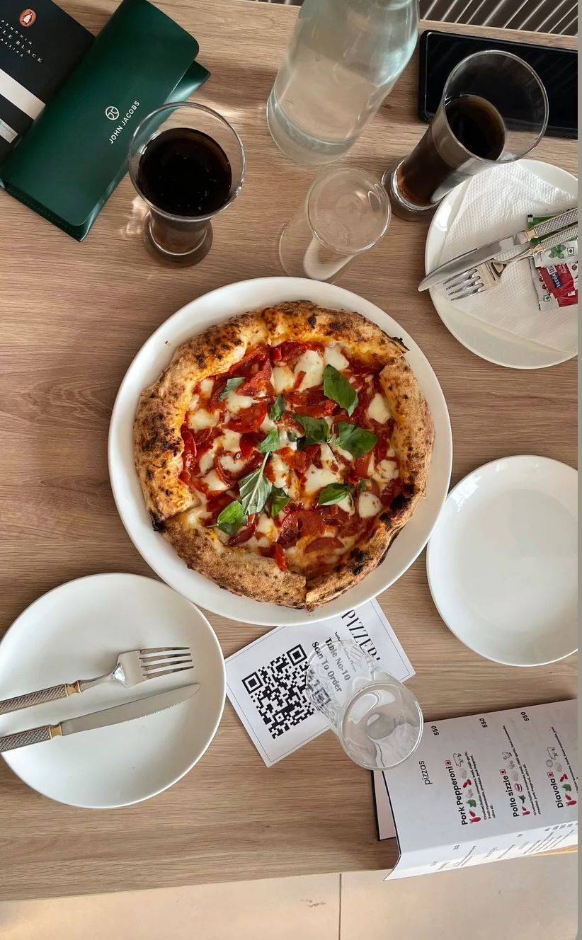 Pizzeria da PS menu