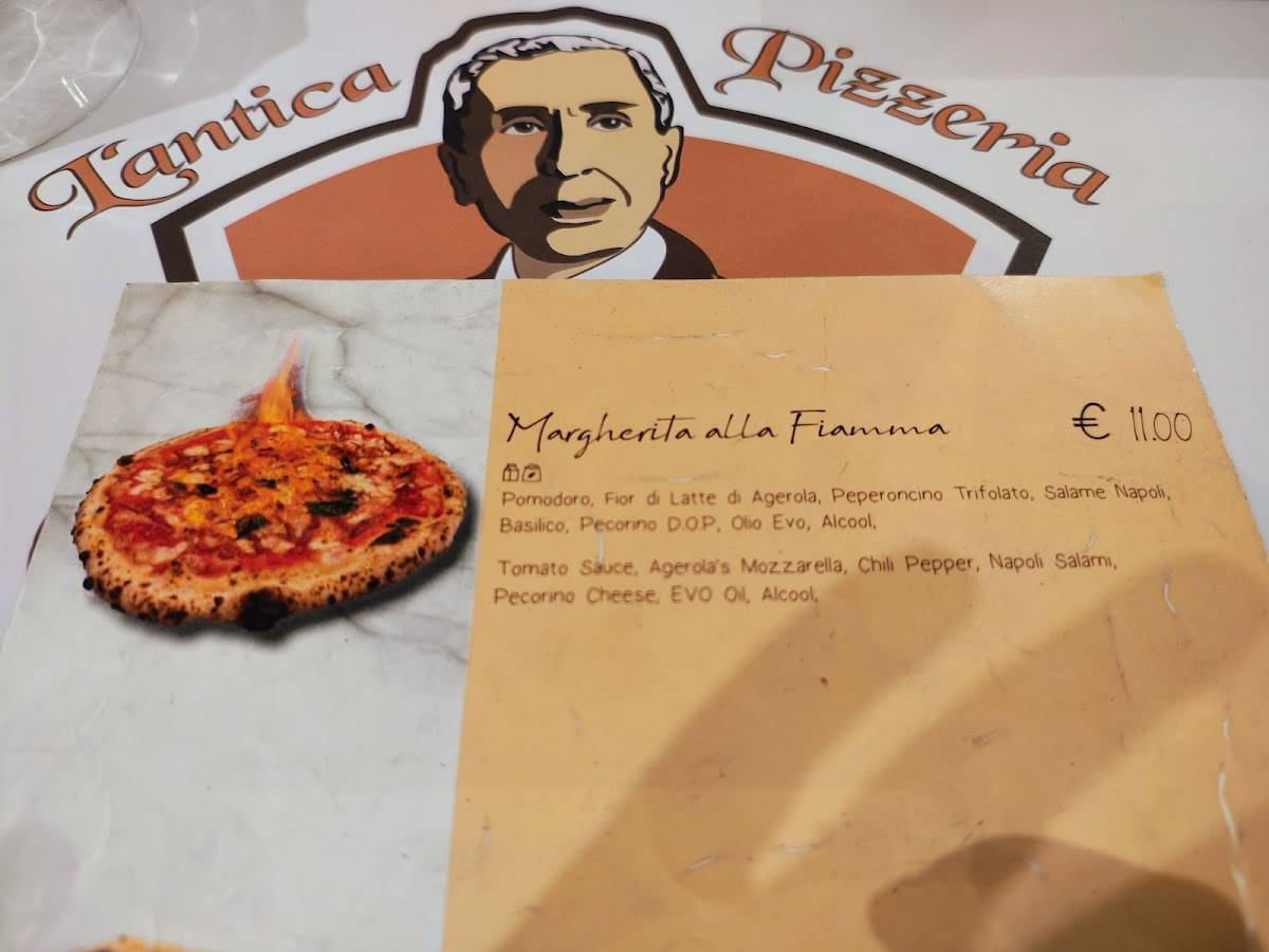 Menu di L’Antica Pizzeria da Michele Bari 