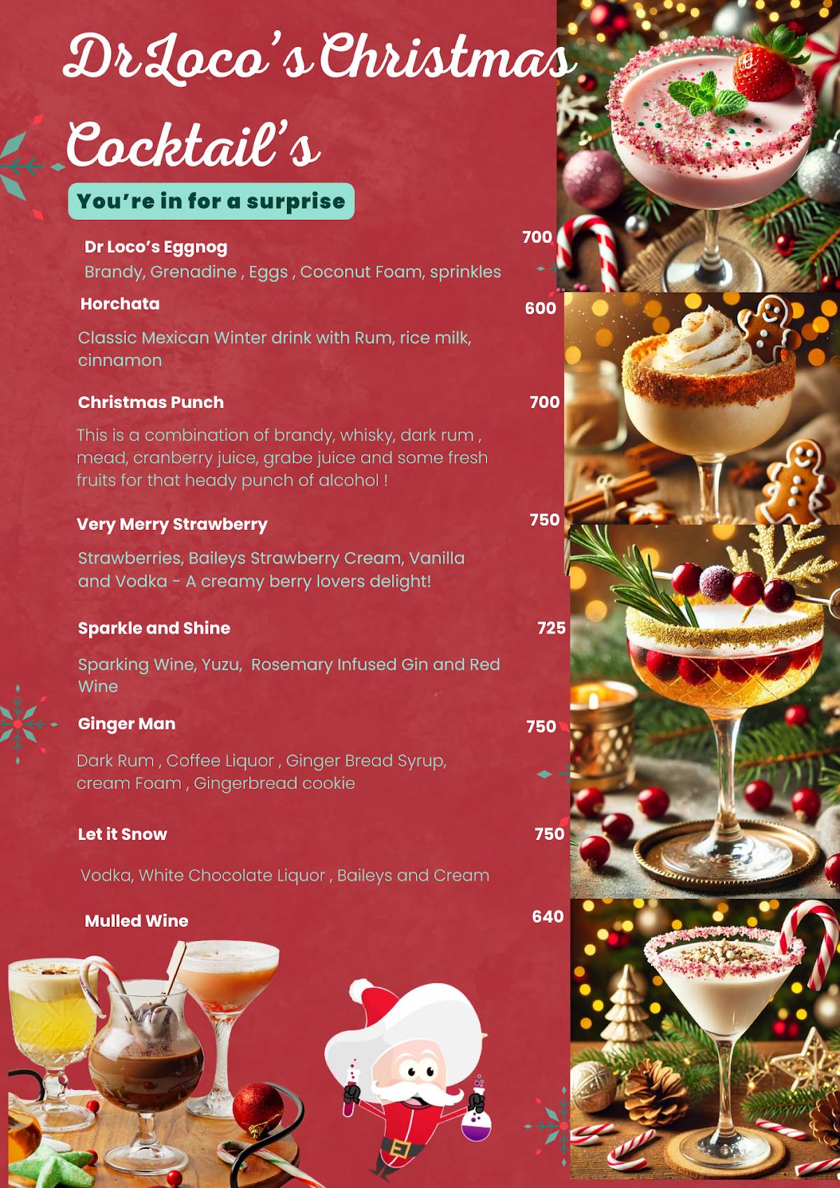 Poco Loco Tapas & Bar ,Khar menu