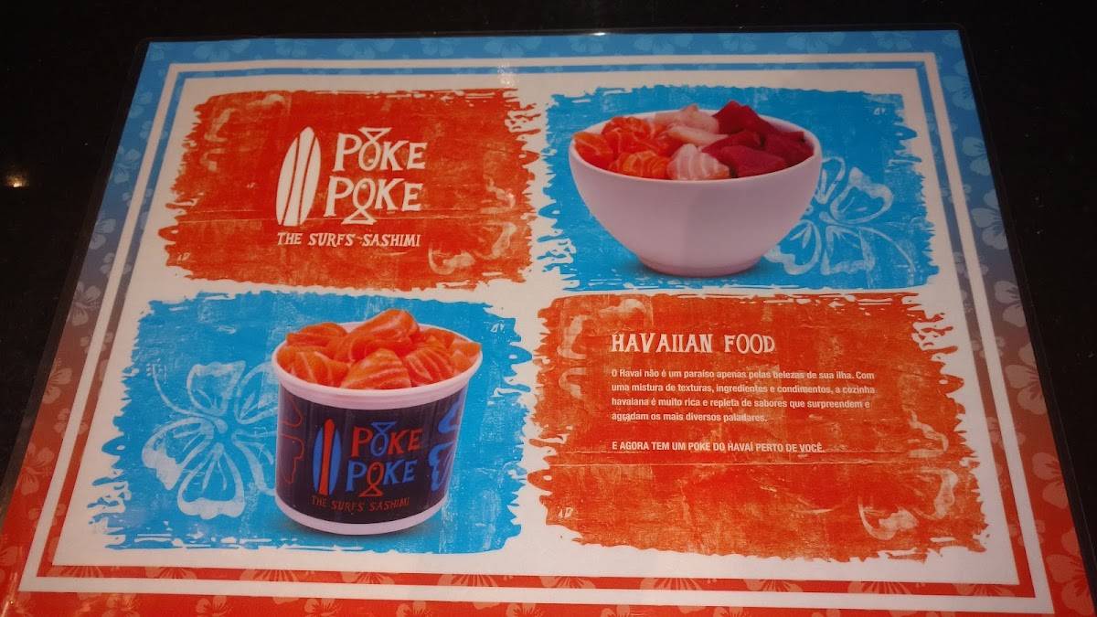Poke Poke cardápio