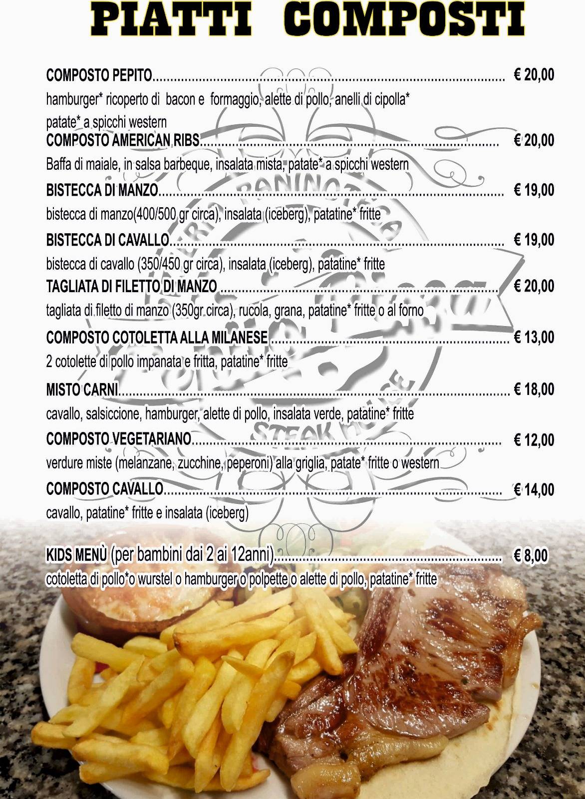 Menu di PEPITO PIZZA 