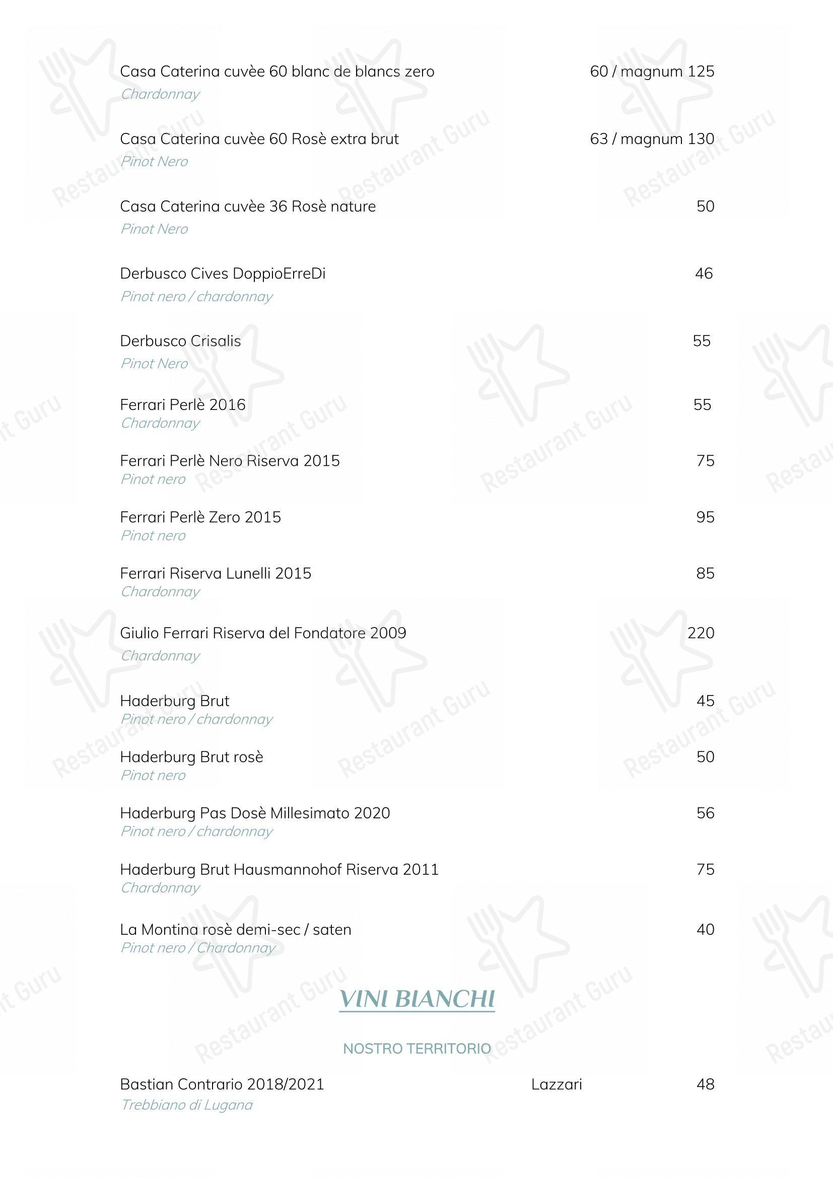Menu di Preziosilla - Ristorante e Pizza d'Autore - Детское