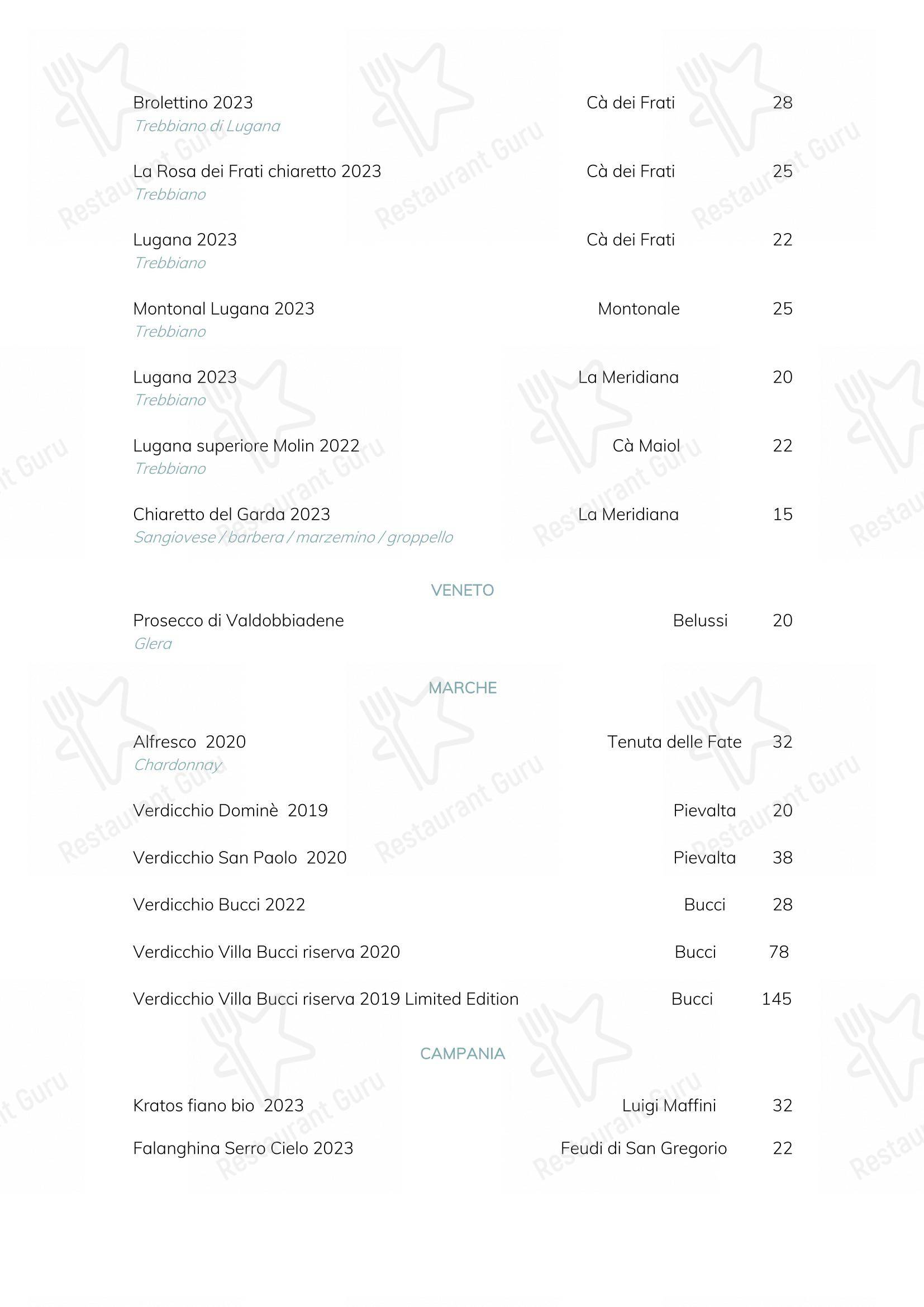 Menu di Preziosilla - Ristorante e Pizza d'Autore - Детское