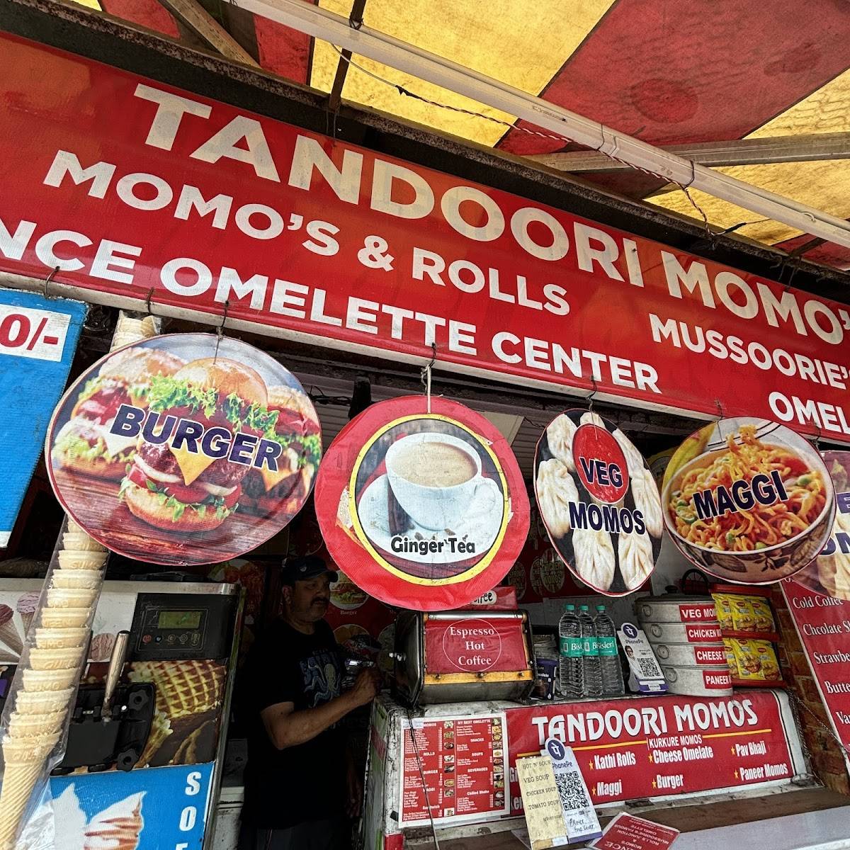 Prince Omlette Centre And Momos menu