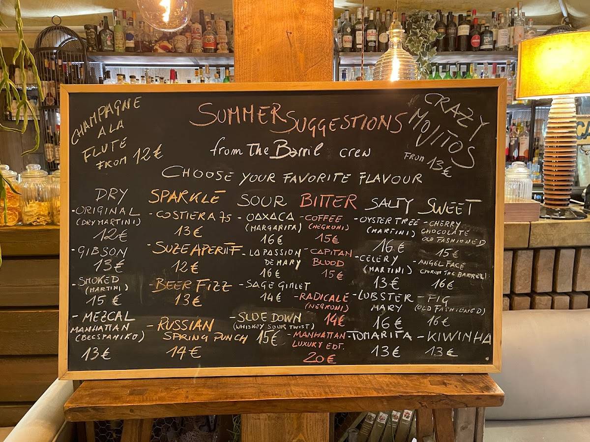 Menu di Barrilnapoli 