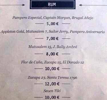 Menu di Baylon Cafè 