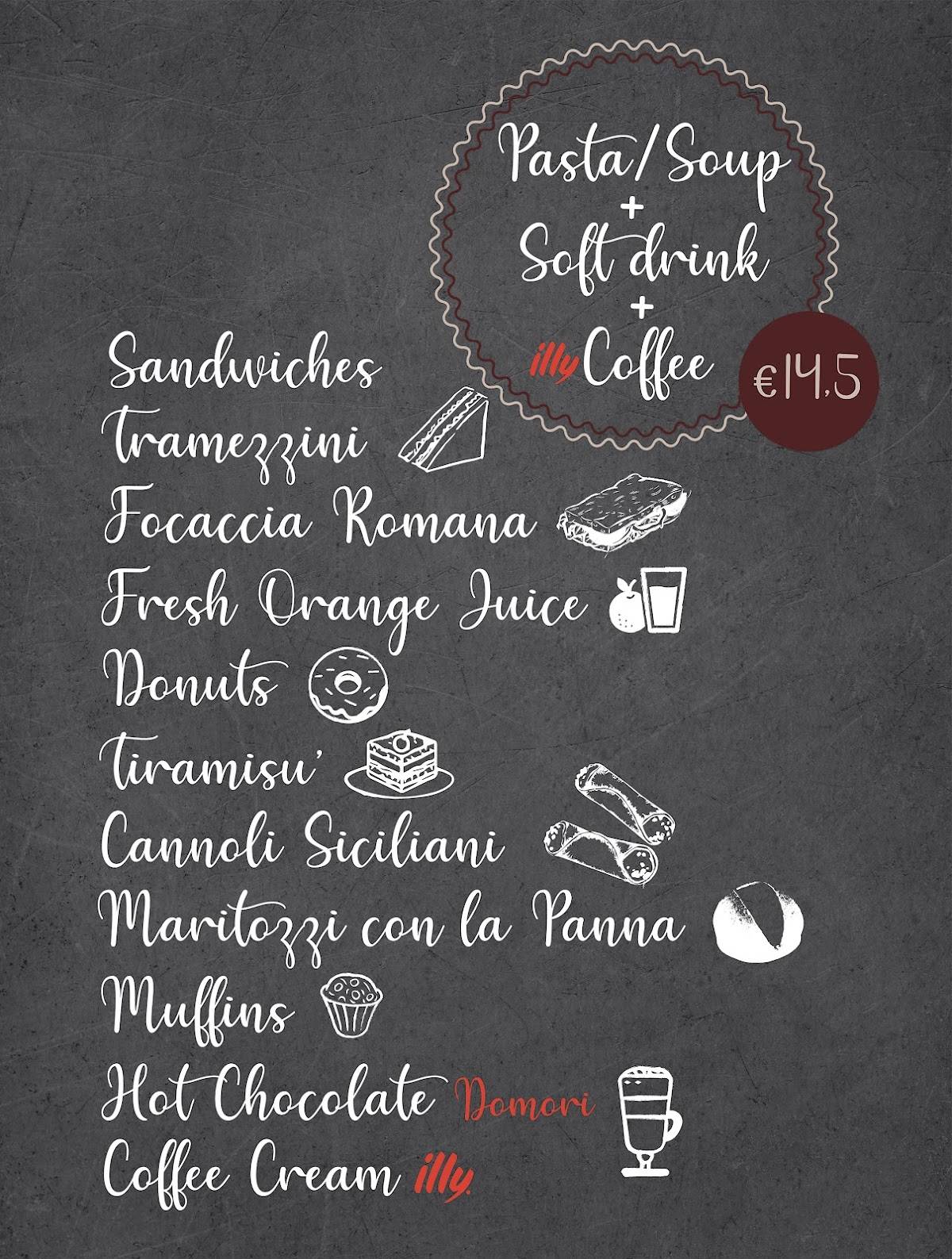 Menu di Caffetteria di Borgo 