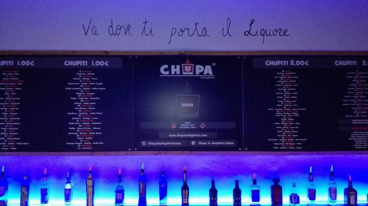 Menu di Chupa 
