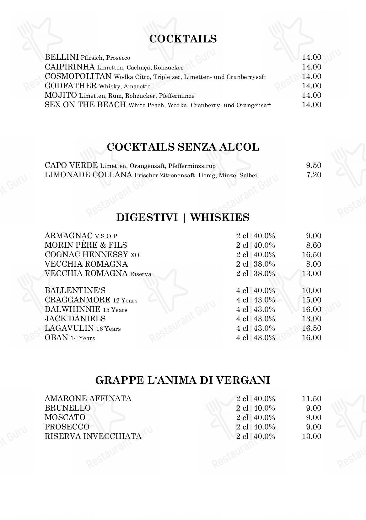 Menu di Collana - Детское