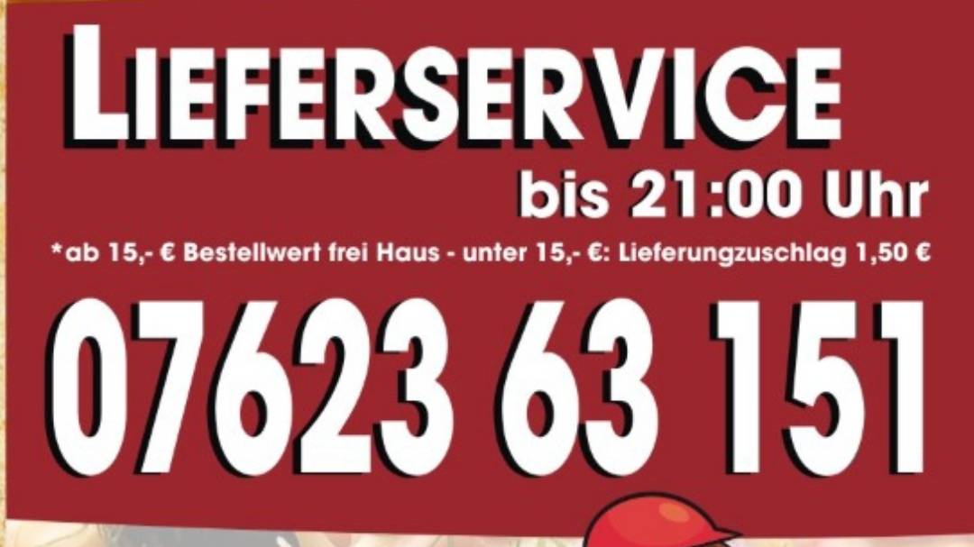 Menu de DöPi -Döner Pizza