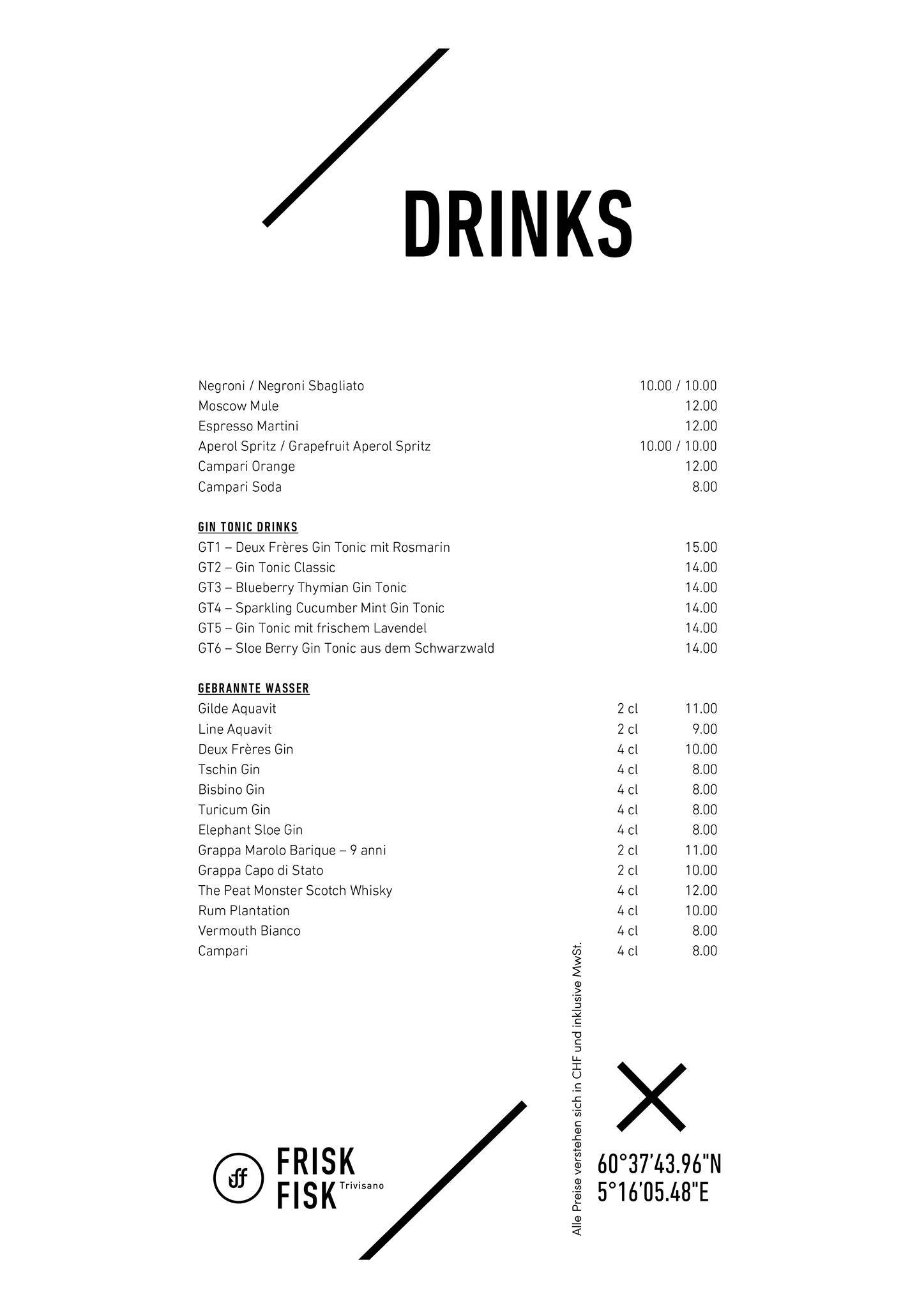 Menu di Frisk Fisk 