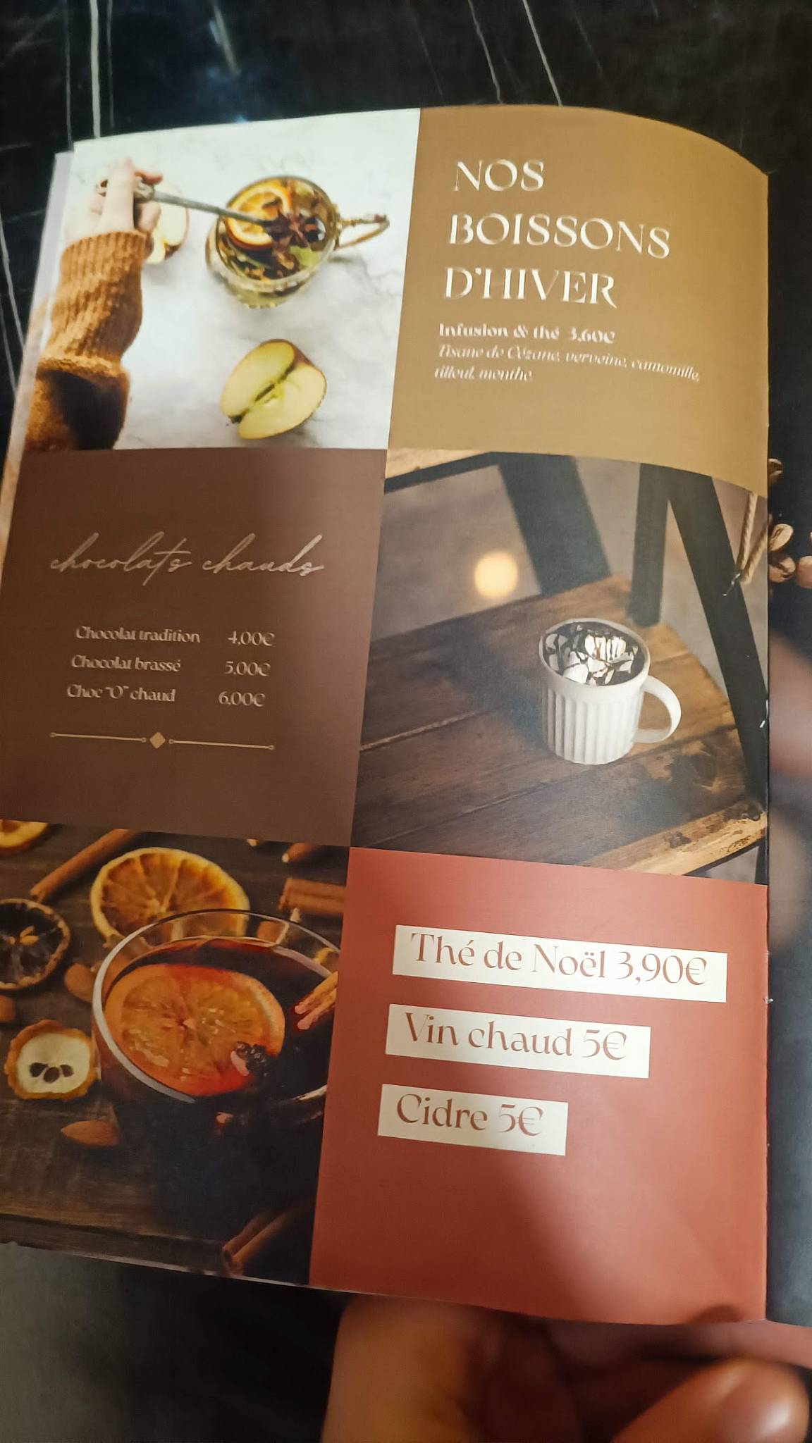 Menu de L'Apostrophe Restaurant