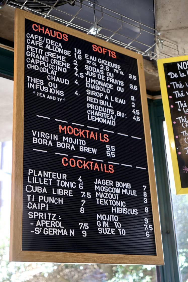 Menu de Le Hangar - Restaurant / Bar à Tapas Rennes