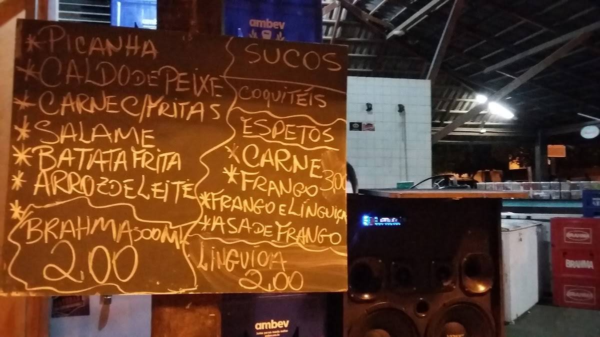 Praça da Alimentaçao cardápio