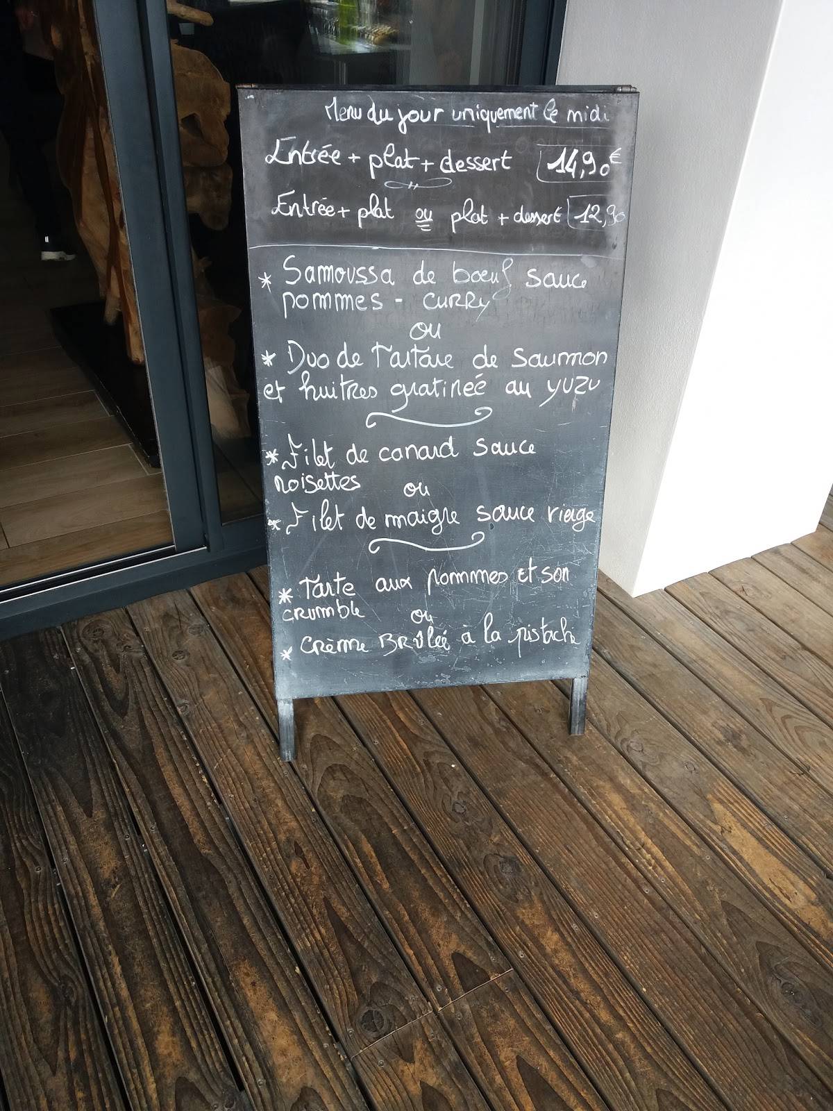 Restaurant de la Tour Montady menu