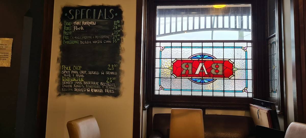 Menu at The Rope and Twine pub & bar, Dunedin