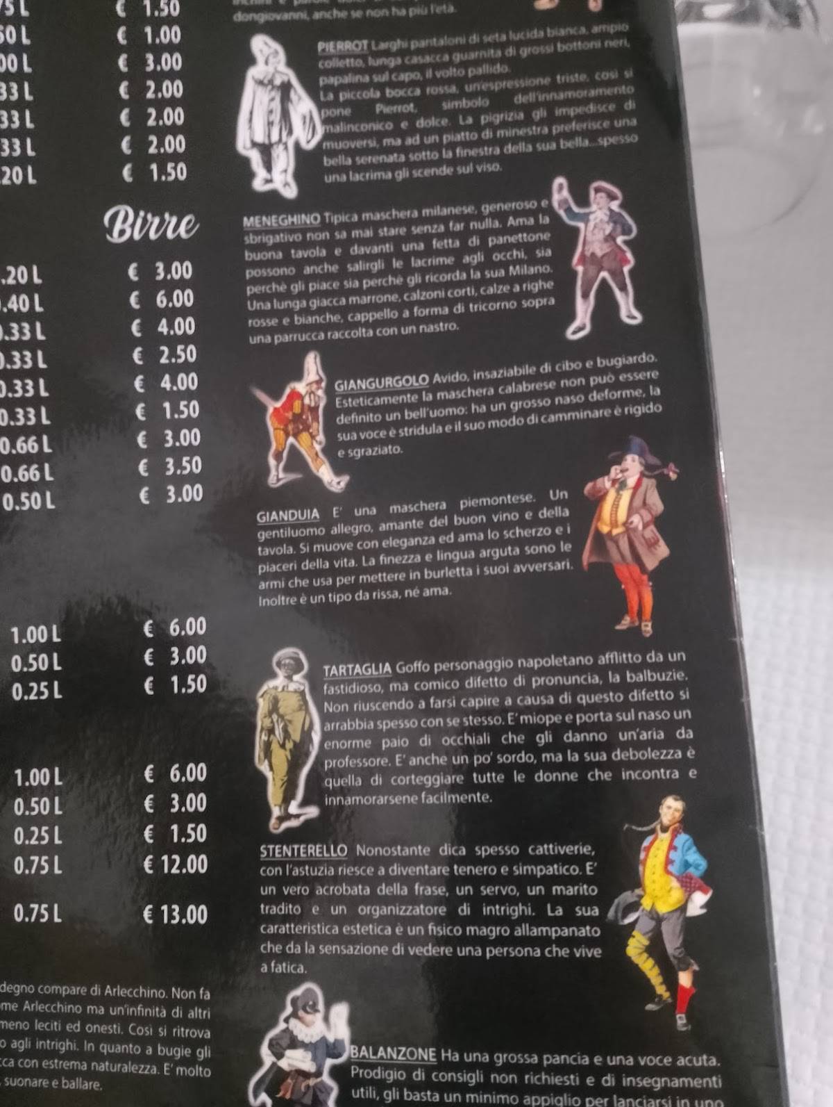 Menu di Pulcinella Pizzeria 