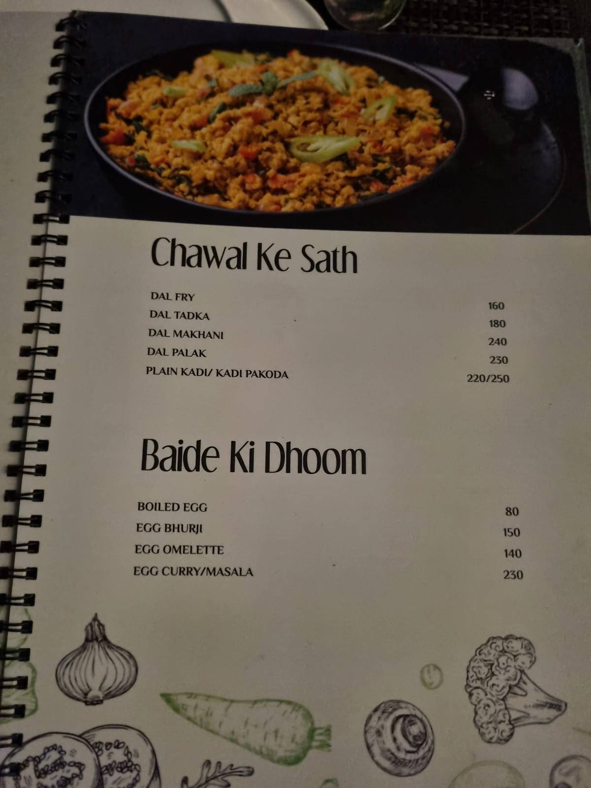 Shivar Garden Restaurant menu