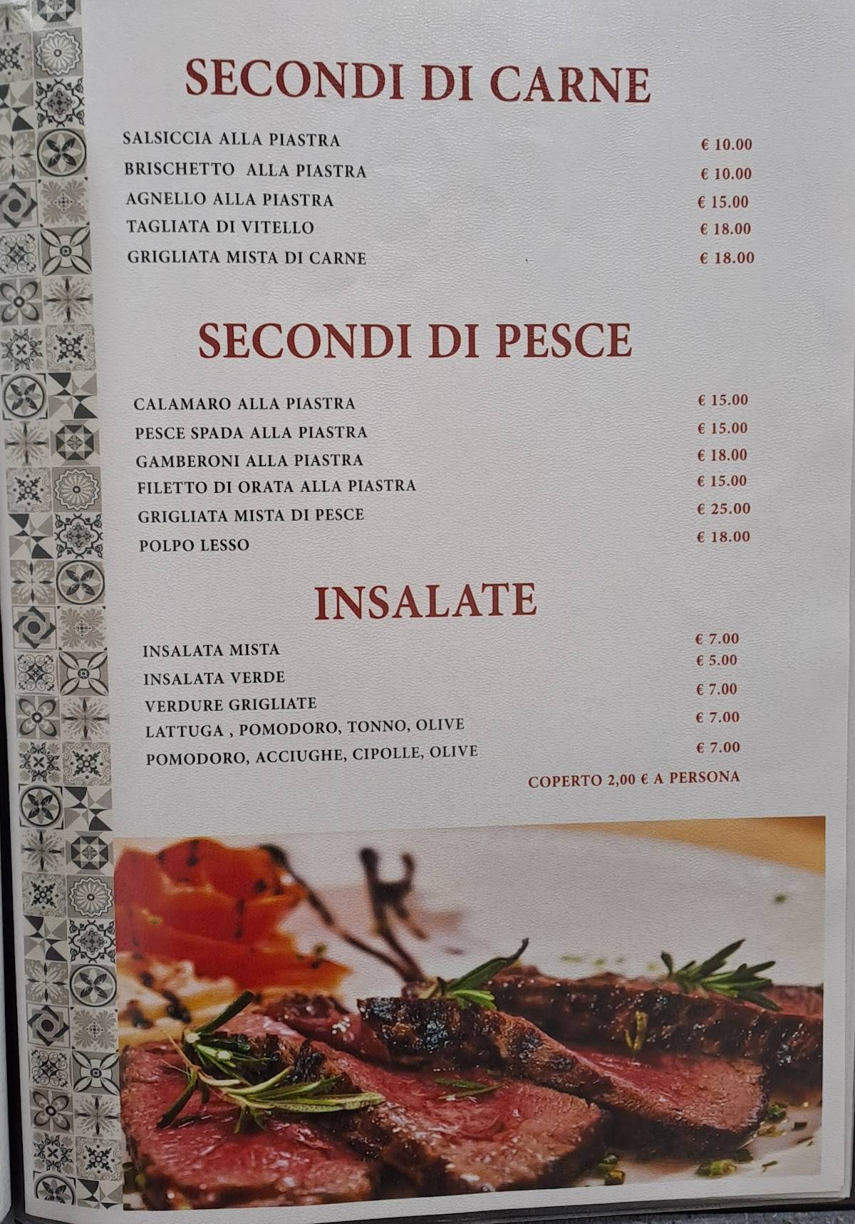 Menu di Pizzeria Mistick Pizza2 