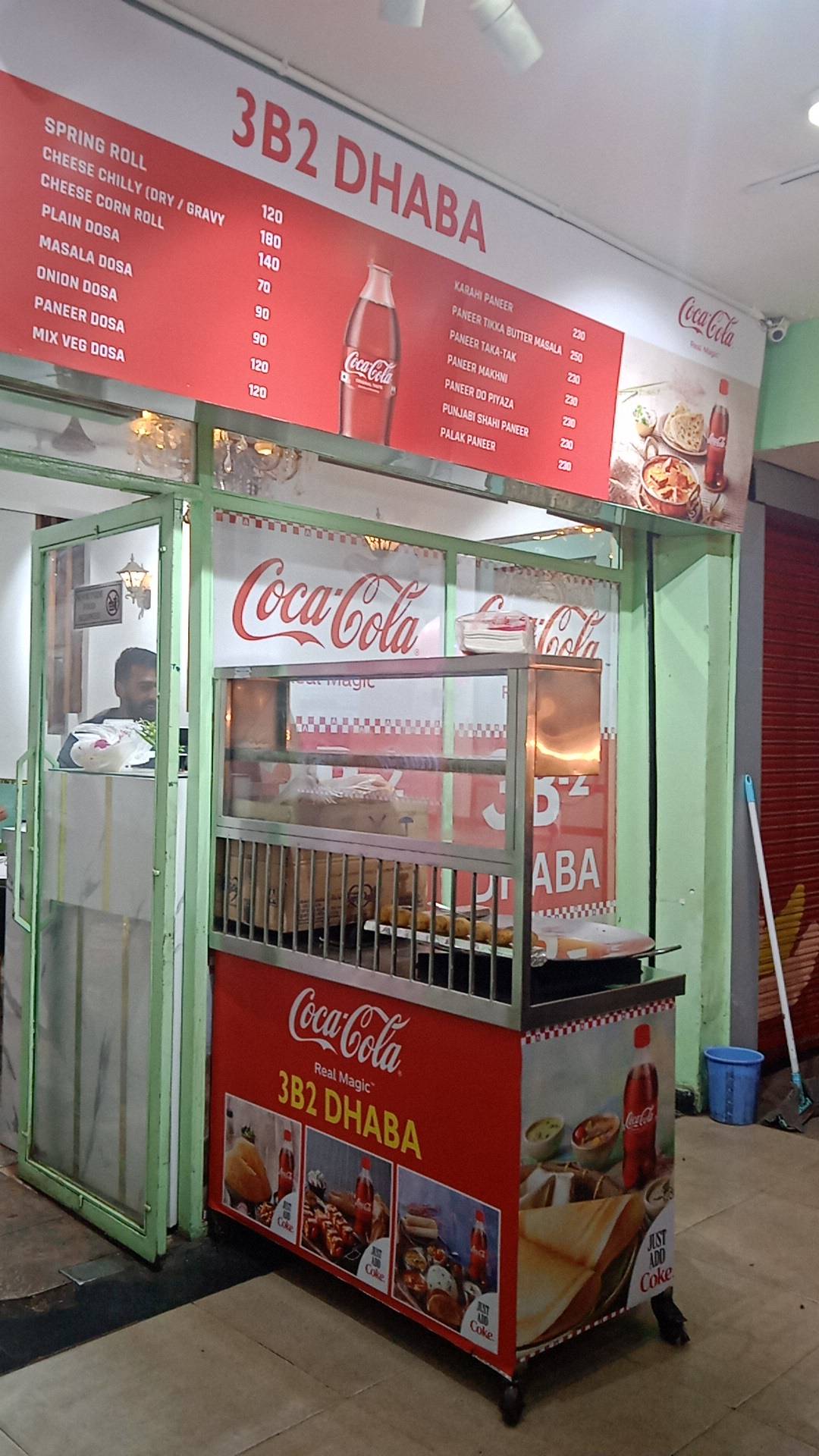 3B-2 Dhaba menu