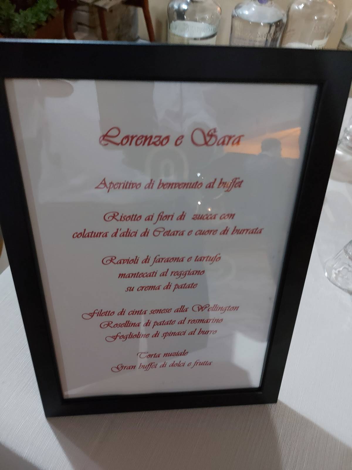 Menu di Agriturismo Campo Antico 