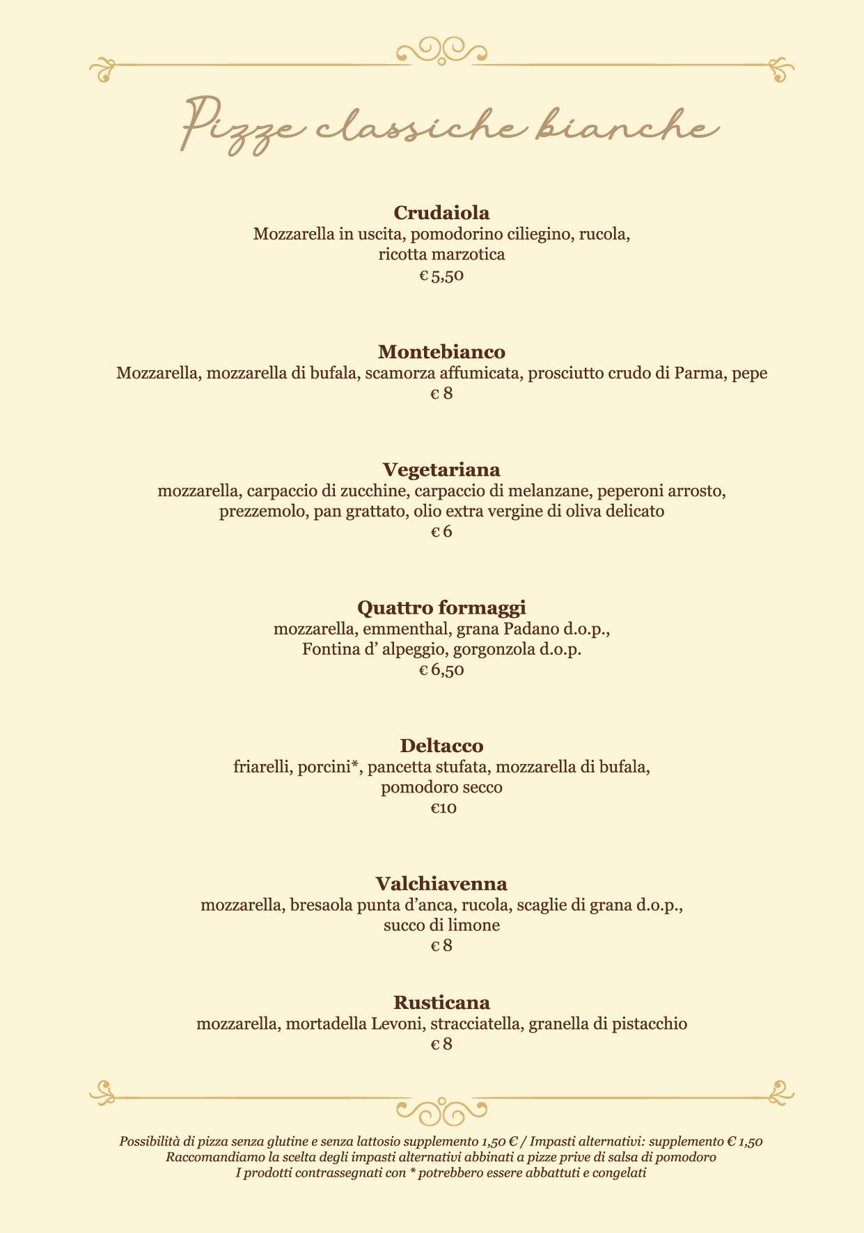 Menu di Al Gran Caffè 