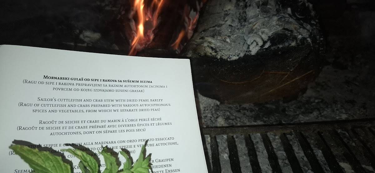 Menu di Restaurant Apollo Ugljan 