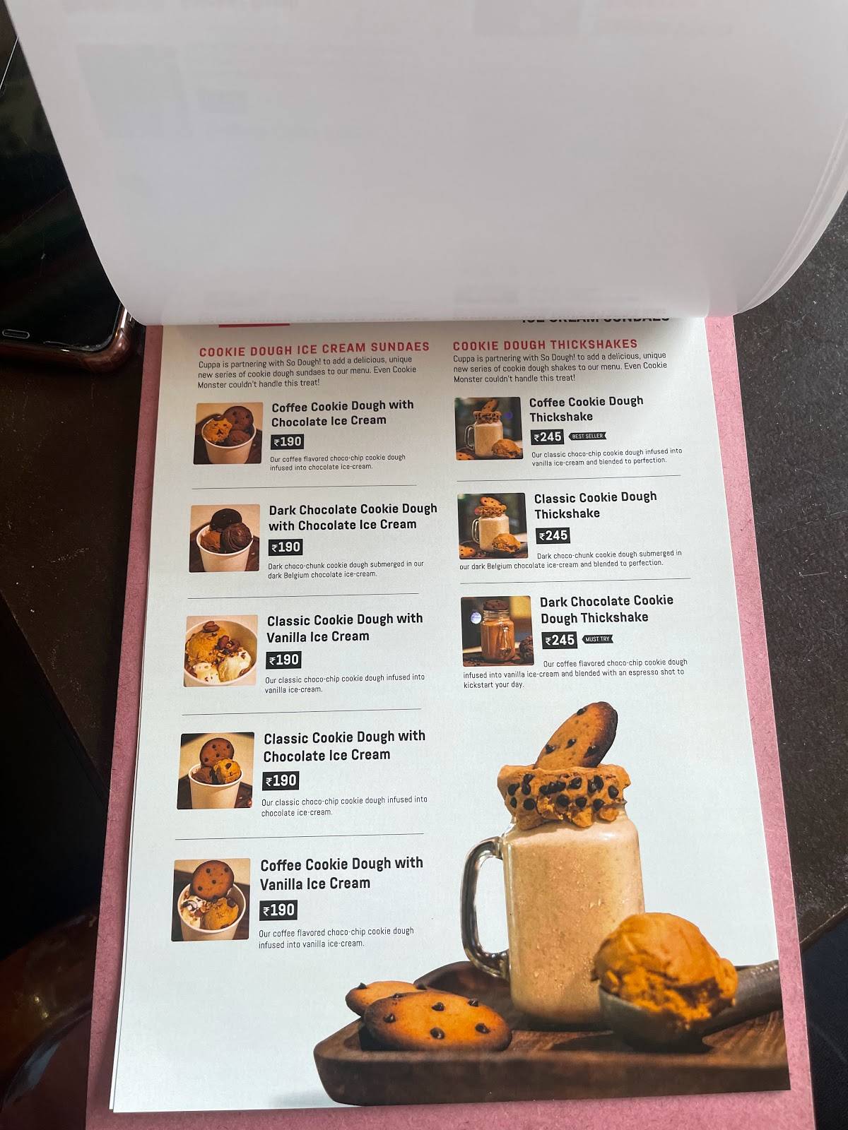 Burgermeister - Mysore menu