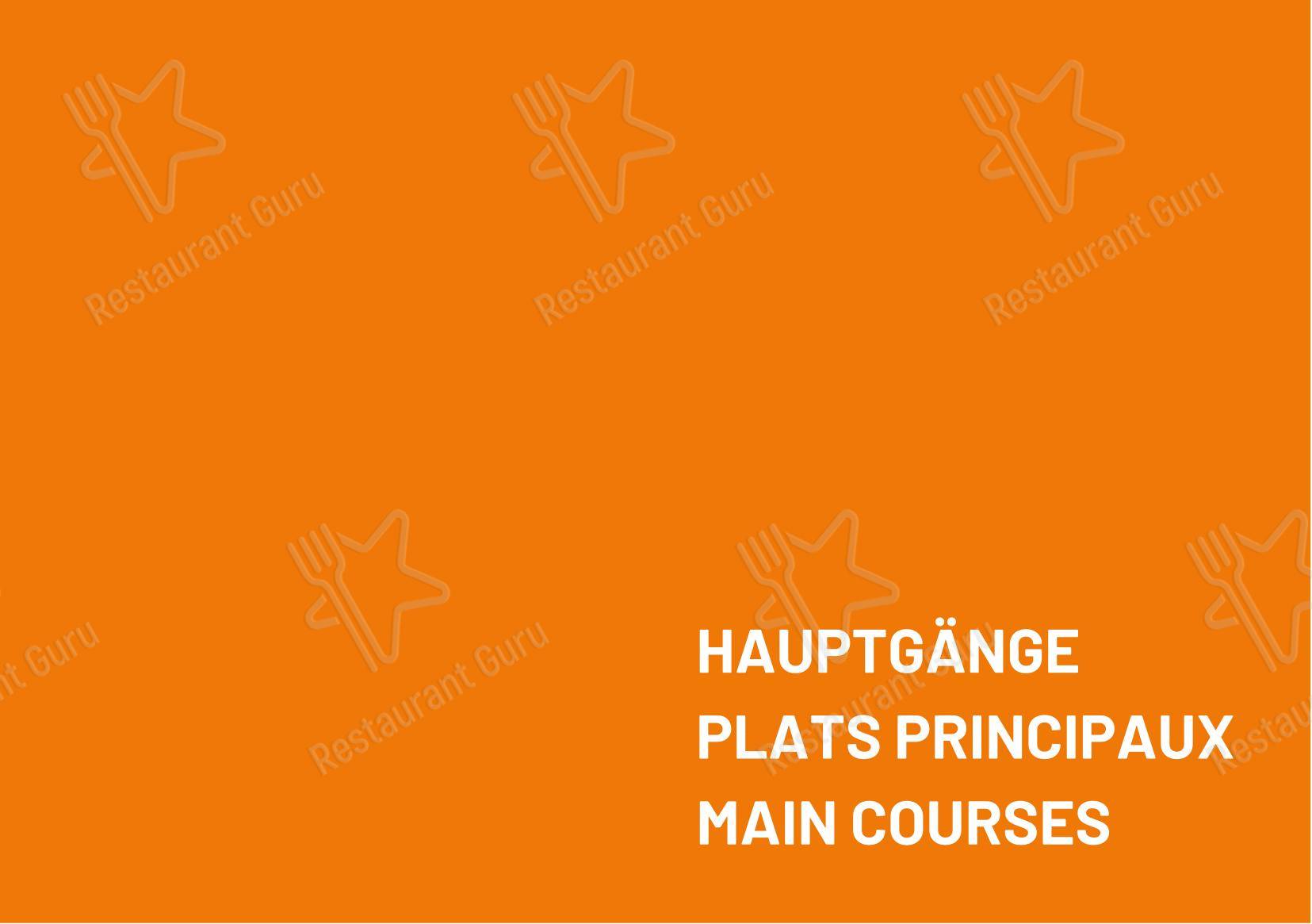 Menu bar per Restaurant Bärgji-Alp in Grächen