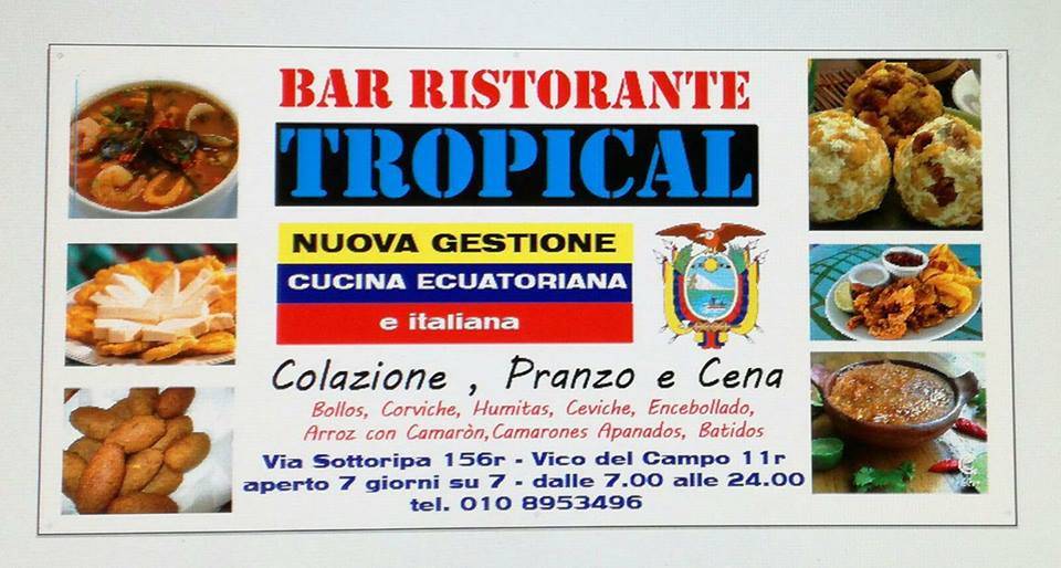 Menu di Bar Tropical 